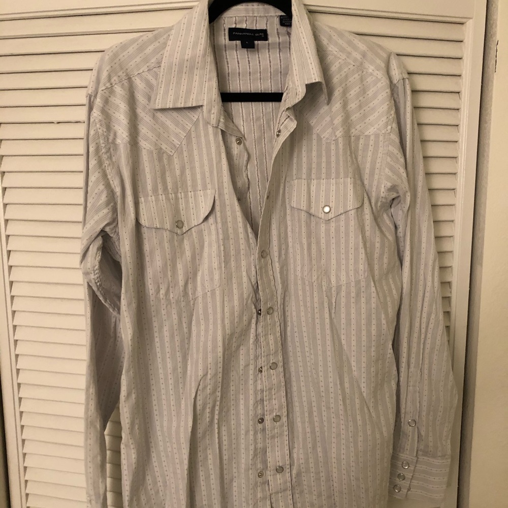 Men’s pearl snap shirt
